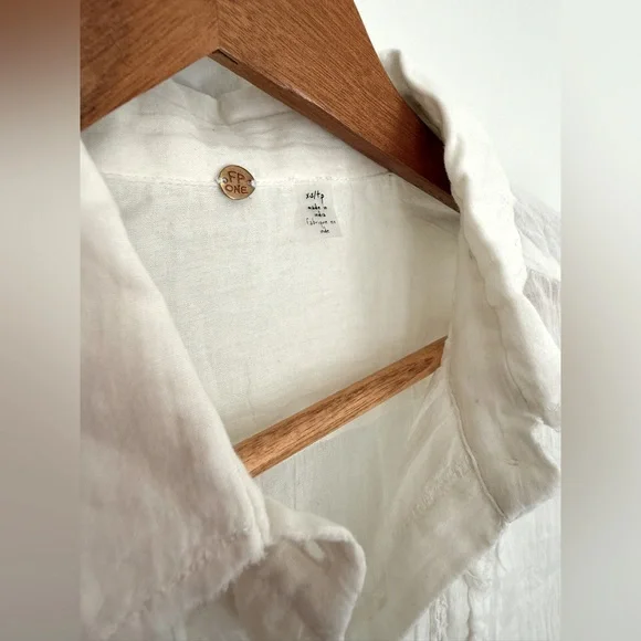 Drew tuxedo Shirt NWOT optic white - Picture 4 of 8